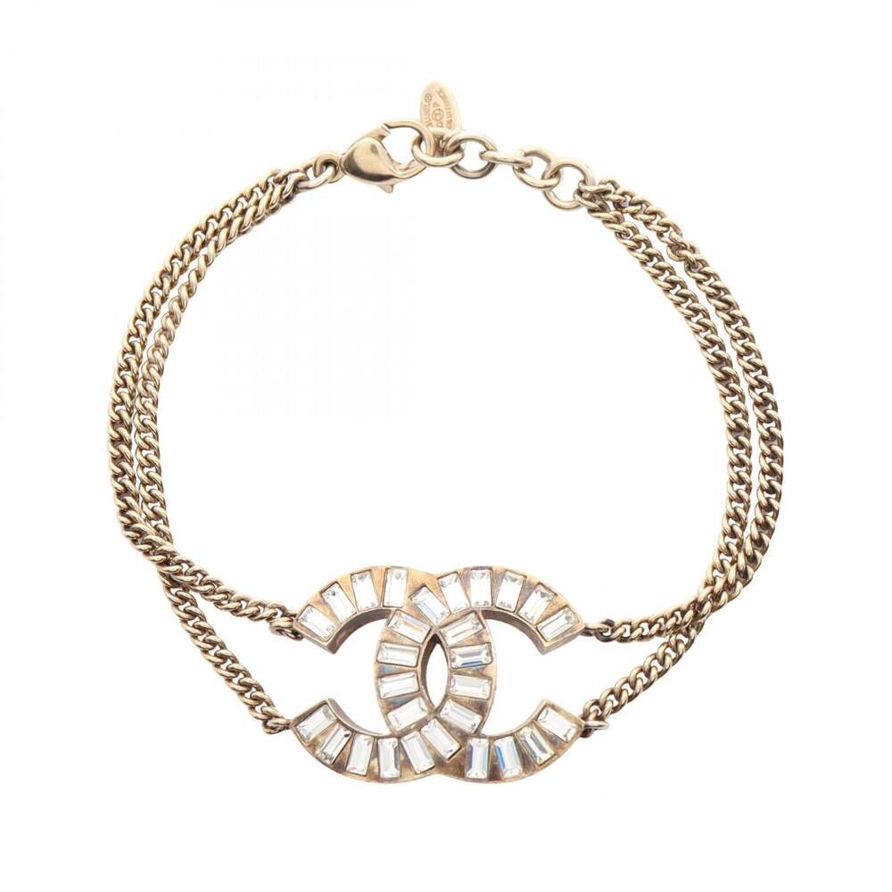 Chanel Cc Logo Bracelet Metal #319302C10B